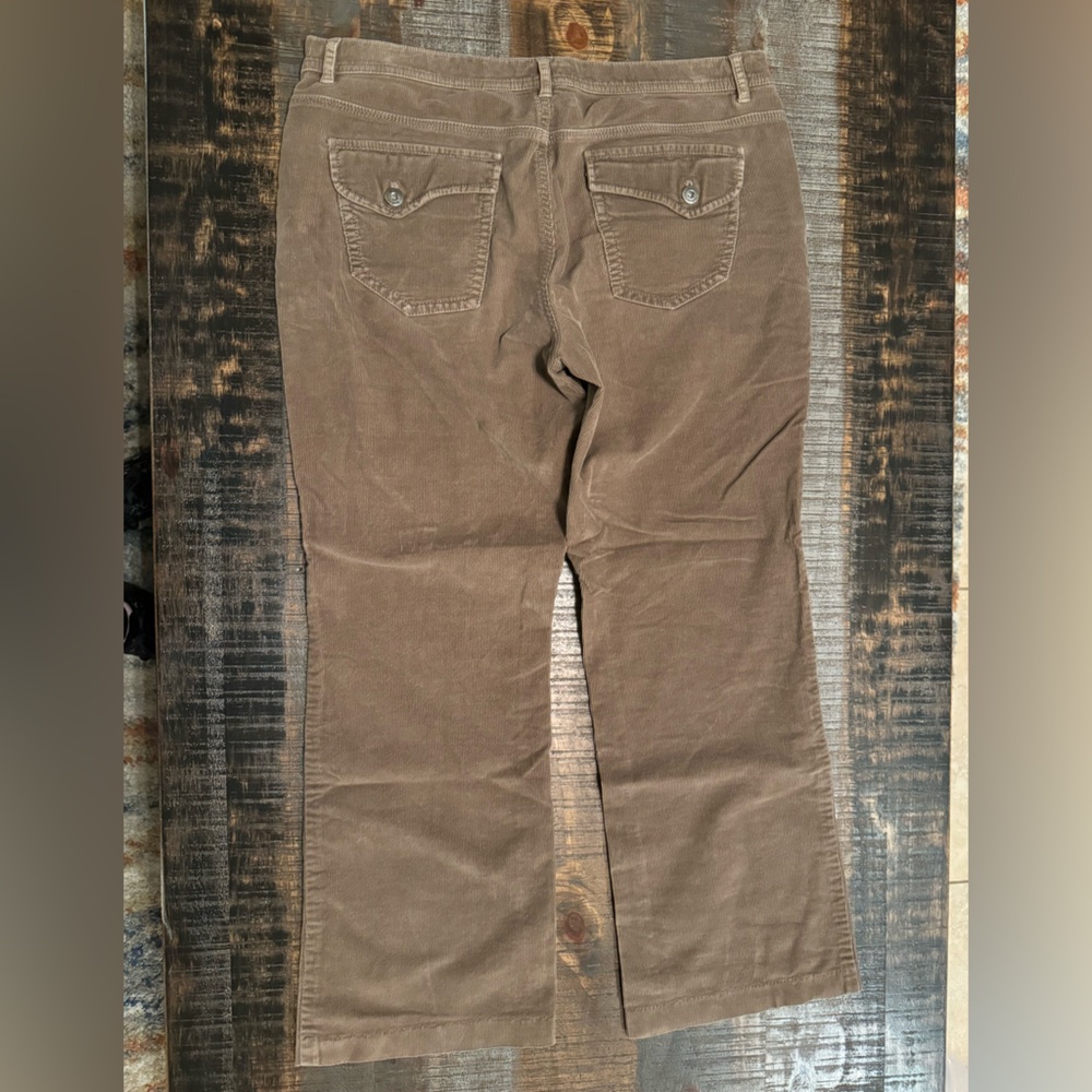 Liz & Co. Corduroy pants stretch size 10 28 inch inseam - Picture 6 of 8